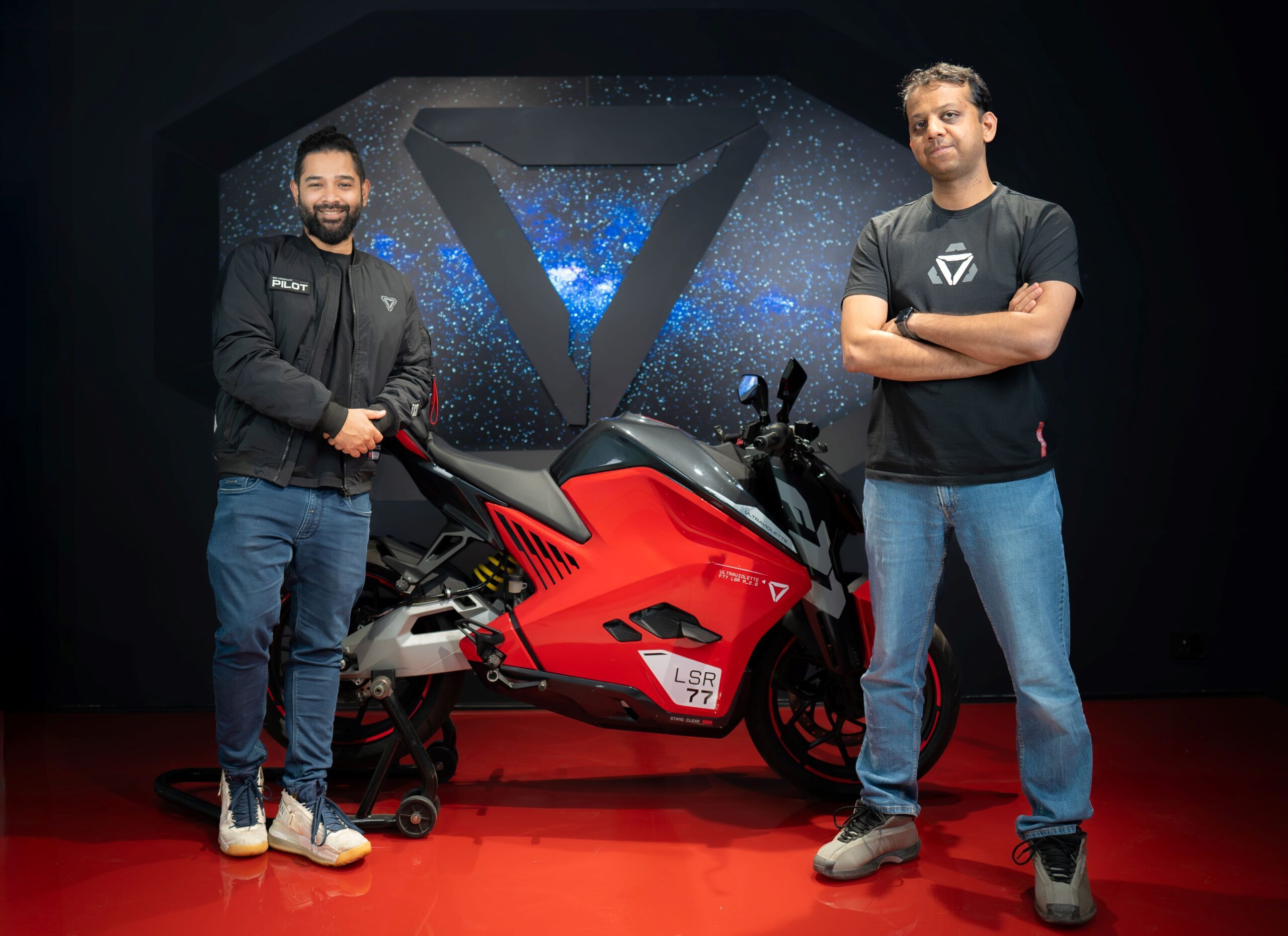Ultraviolette founders Narayan Subramaniam & Niraj Rajmohan (L-R)