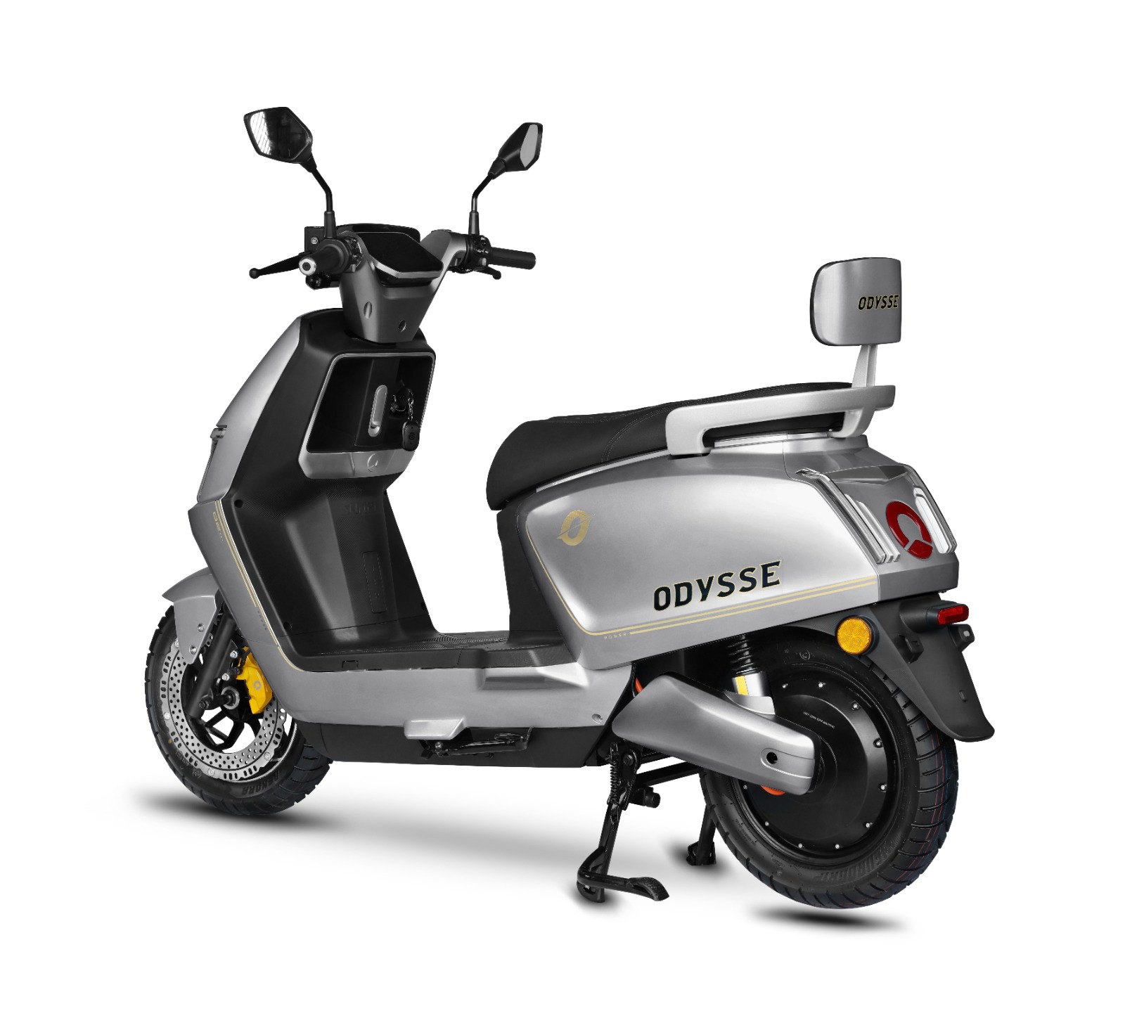 The Odysse Sun Gunmetal Grey electric scooter
