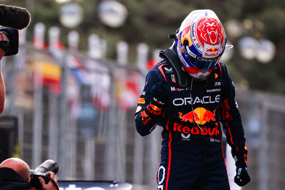 Max Verstappen Oracle Red Bull Racing Azerbaijan Grand Prix