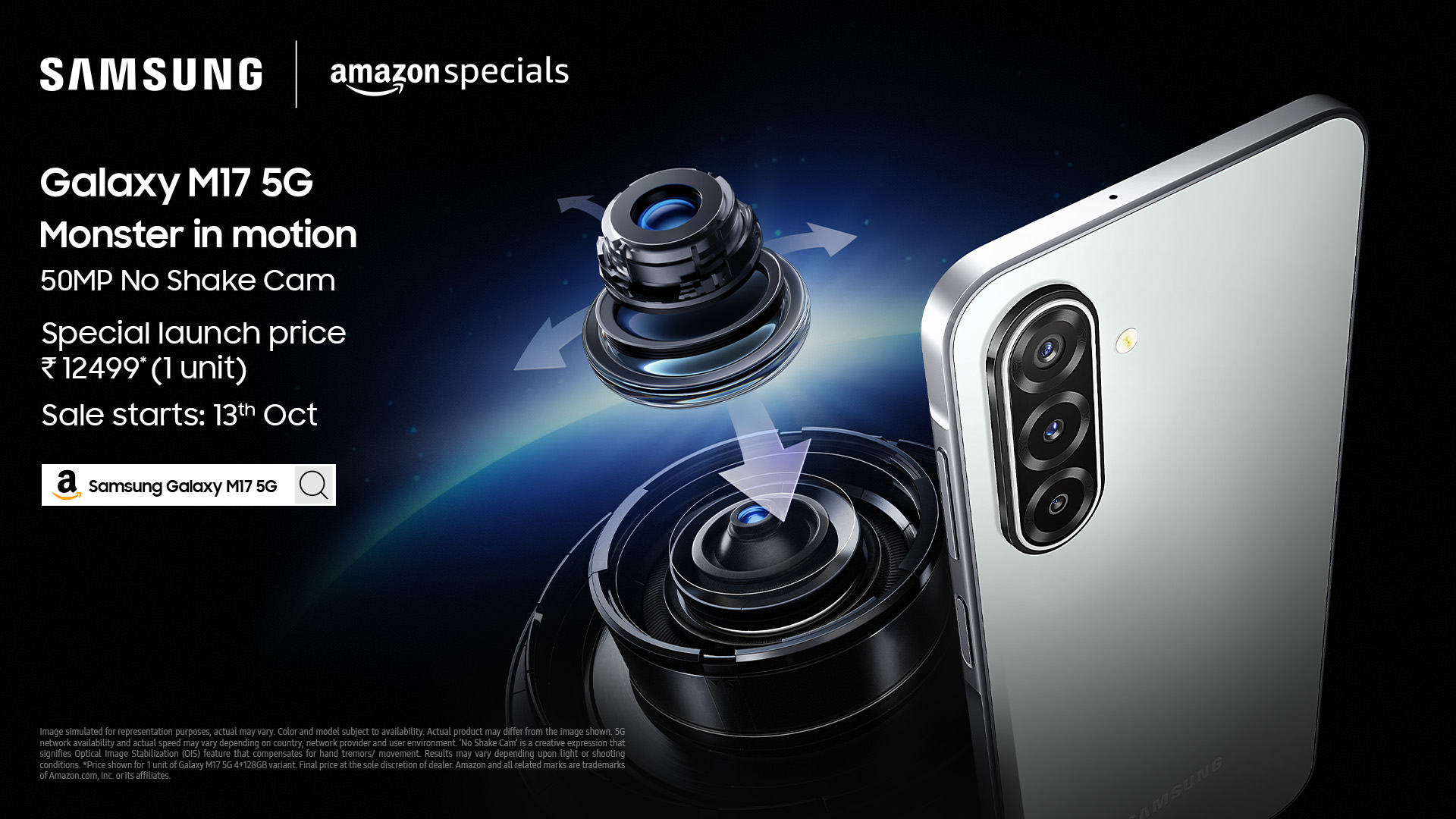 Galaxy M17 5G Key Visual