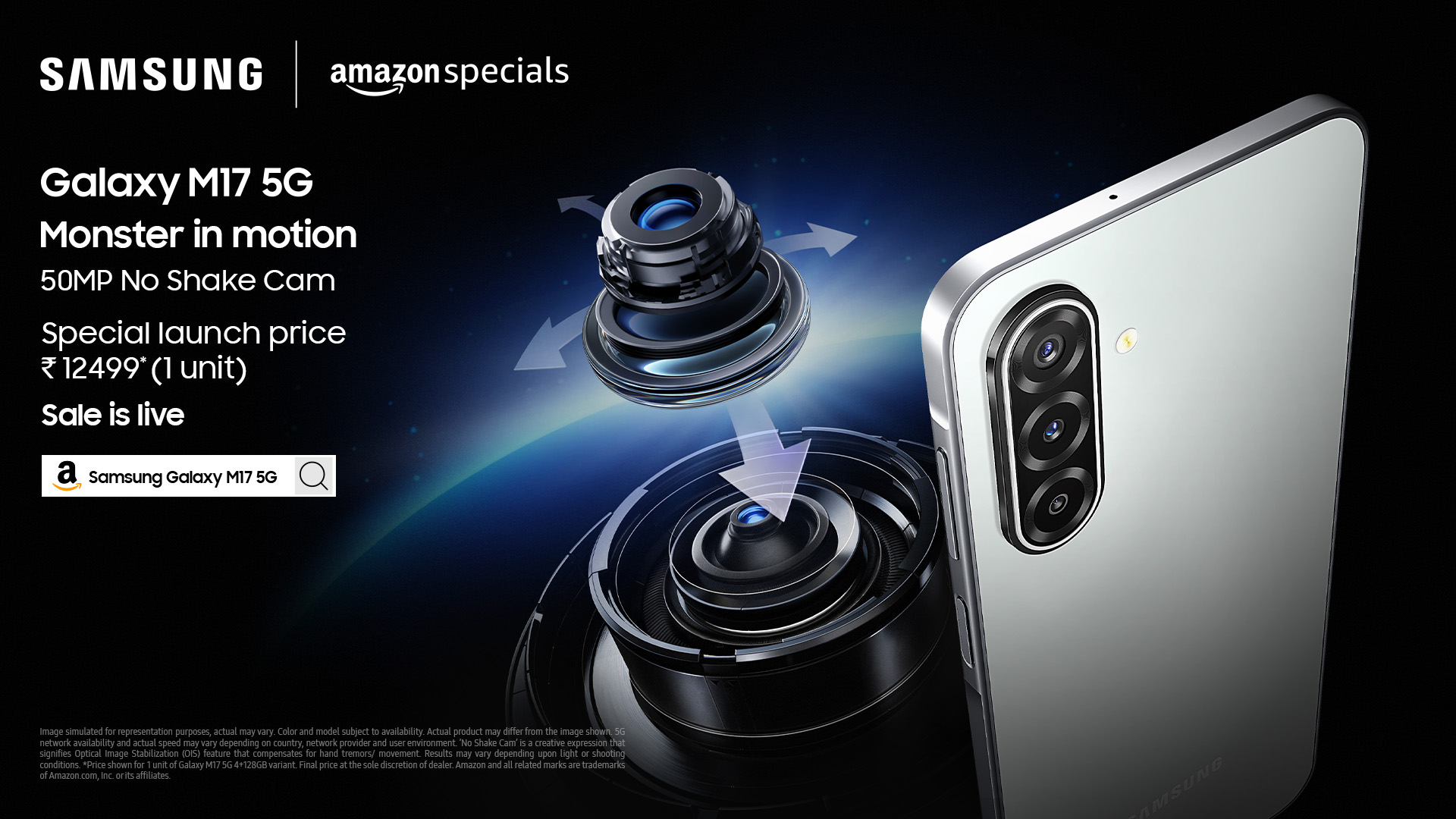 Galaxy M17 5G Sales Commencement KV