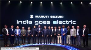 Maruti Suzuki goes electric