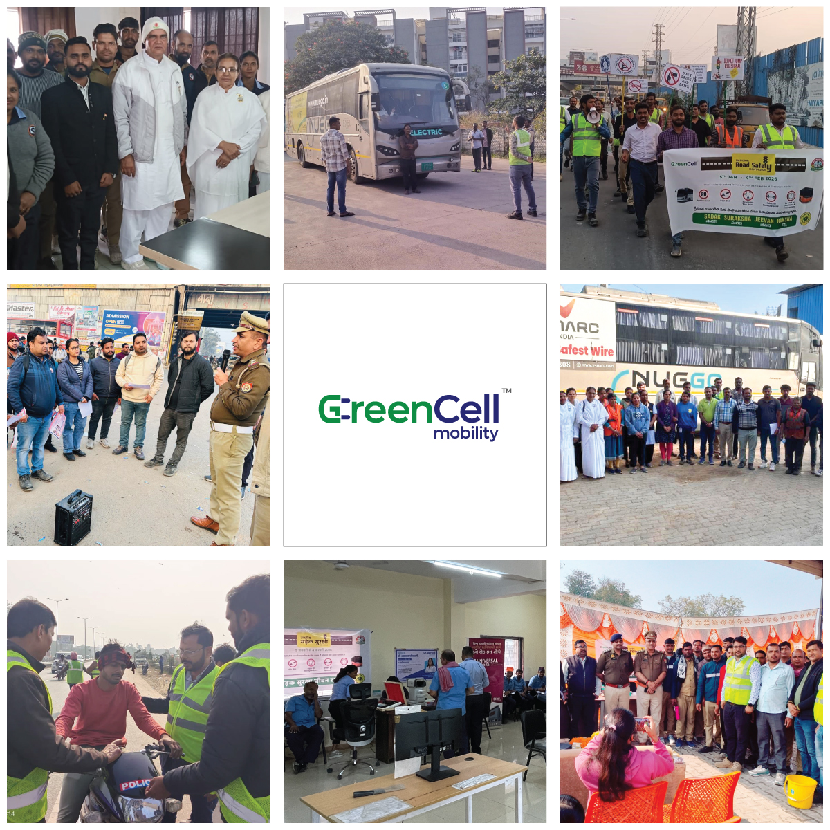 Greencell Mobility Road Safety Month