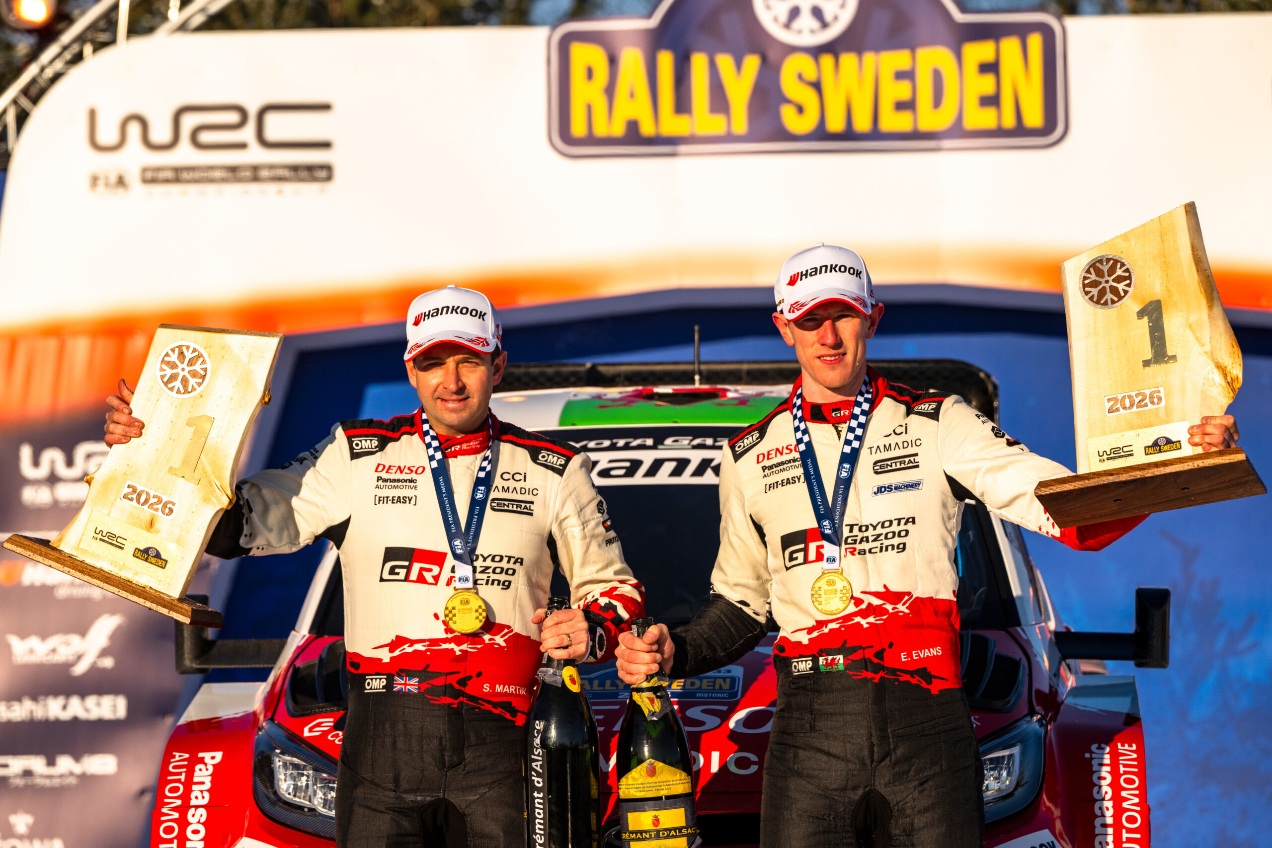 Elfyn Evans , Scott Martin