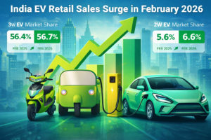 India February EV data
