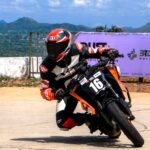 Franklin Deepak in action at the Motorsport Inc Hill Climb