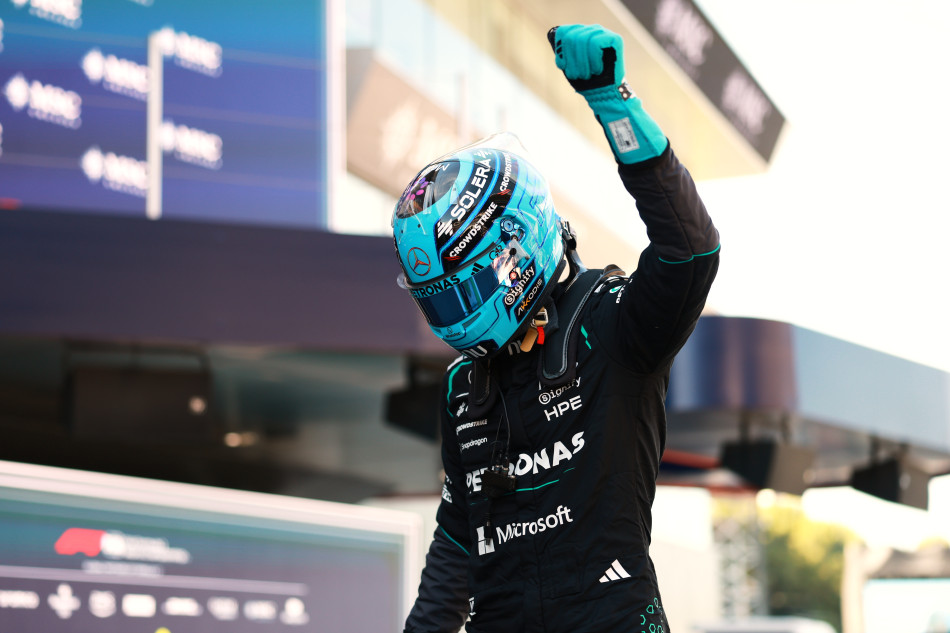 George Russell Mercedes AMG Petronas Formula 1 Team Barcelona Catalunya Grand Prix