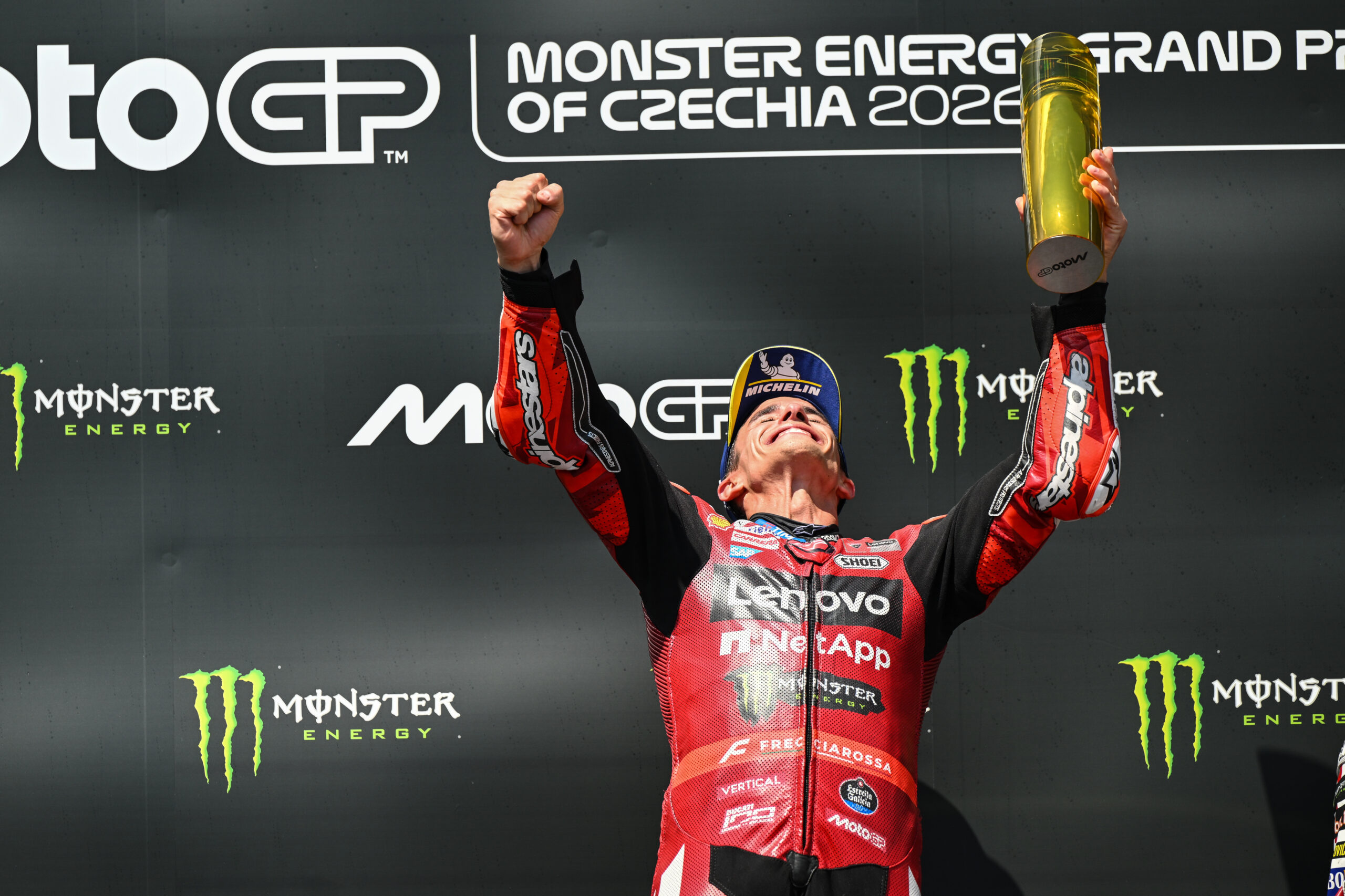 Marc Marquez Ducati MotoGP Grand Pirx of Czech Republic