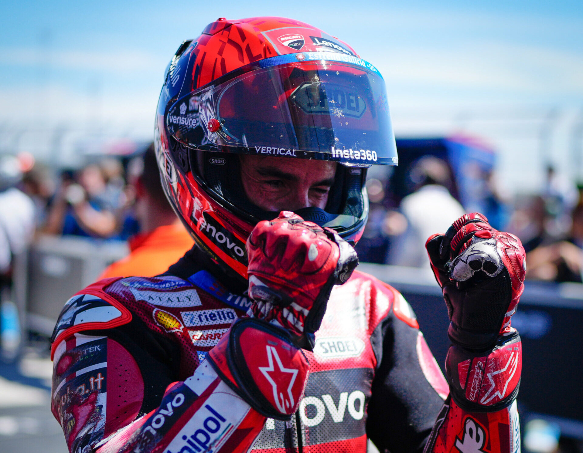 Marc Marquez Ducati Pole Position MotoGP Grand Prix of Hungary