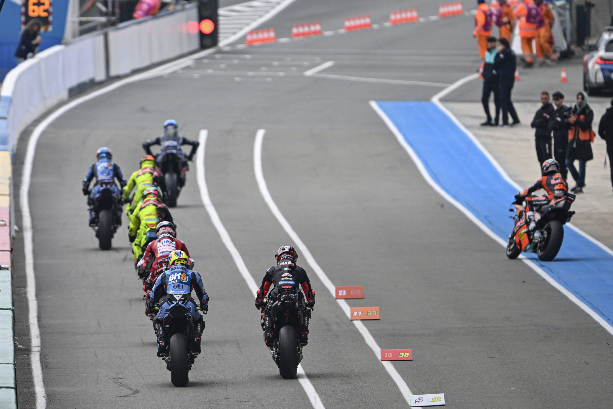 MotoGP Grand Prix Commission Pit Lane Entry and Exit