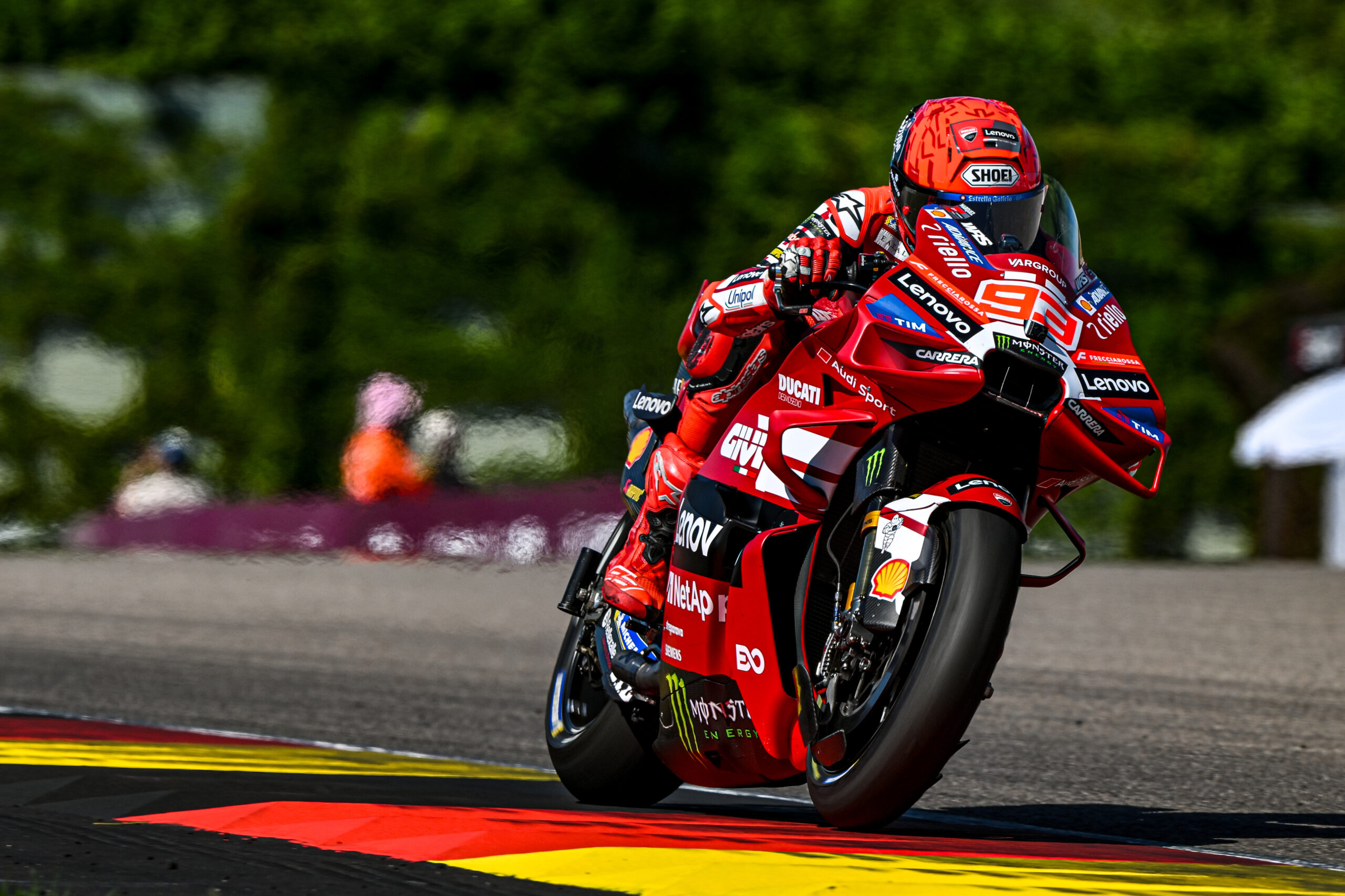 Marc Marquez Ducati MotoGP Grand Prix of Germany Sachsenring pole position