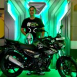Ankit Tandon, General Manager – Marketing, Commuter Motorcycle, TVS Motor Company with the all-new TVS Raider Doctor Doom Edition