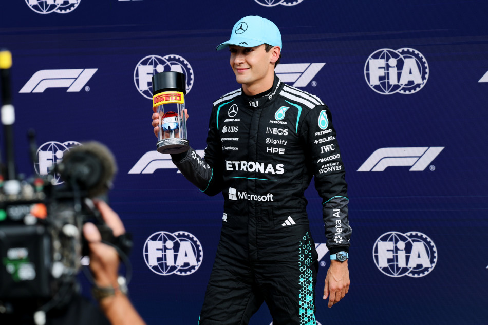 George Russell Mercedes AMG-Petronas Formula 1 Dutch Grand Prix