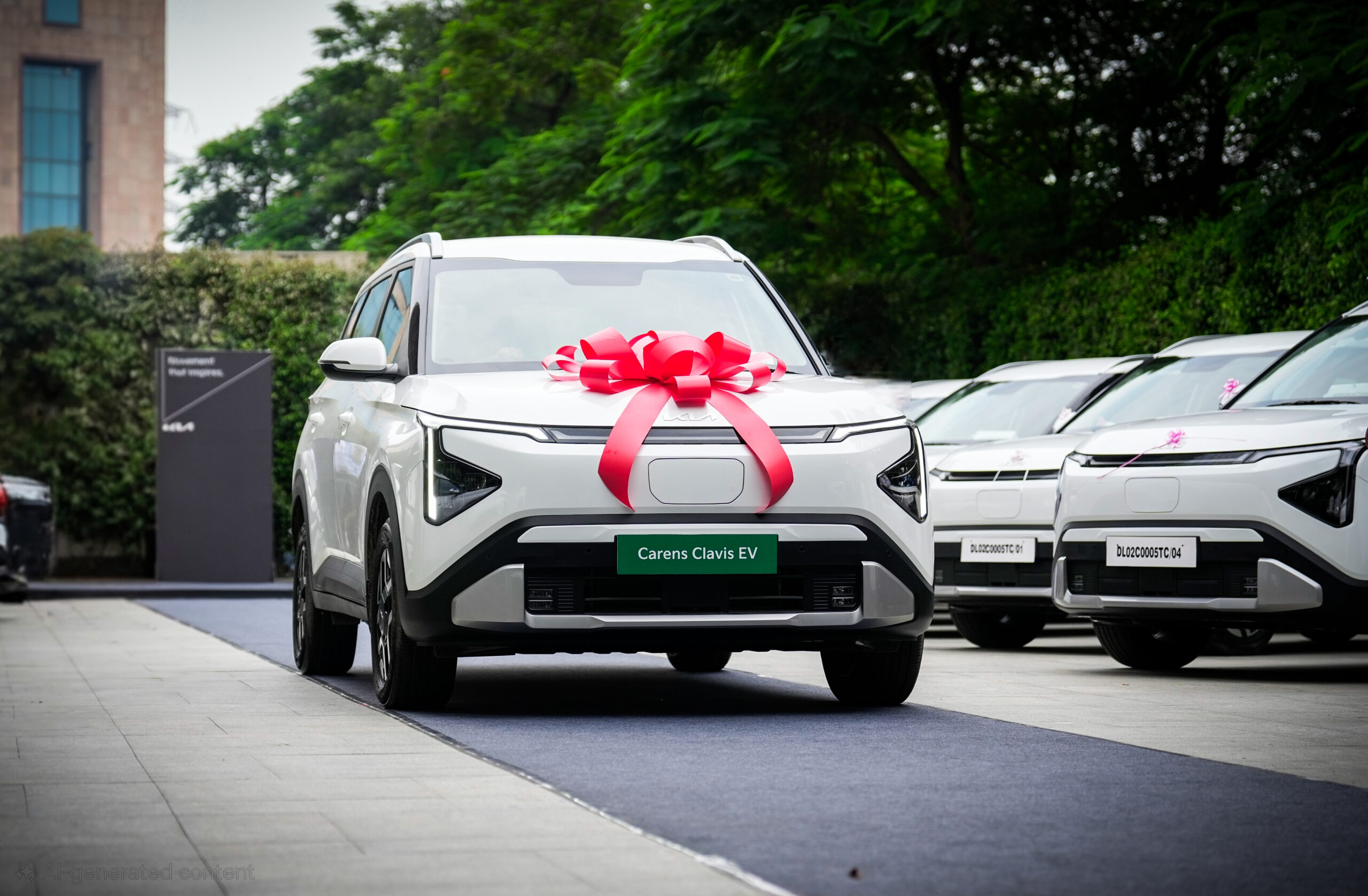 Kia India handovers Carens Clavis EV fleet to Refex Mobility