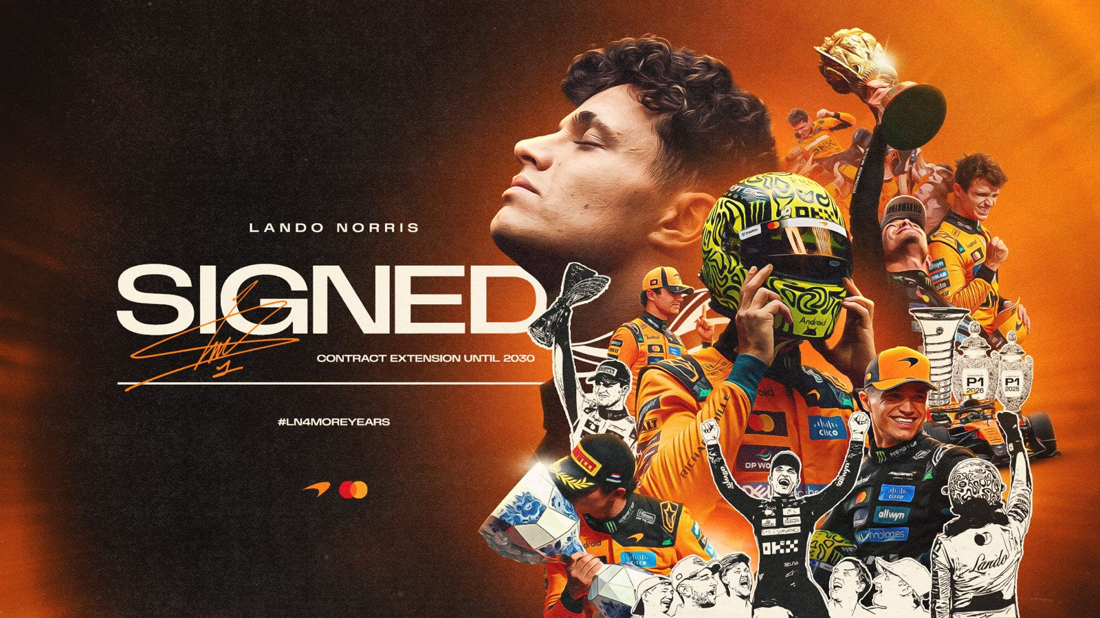 Lando Norris McLaren Formula 1 Team