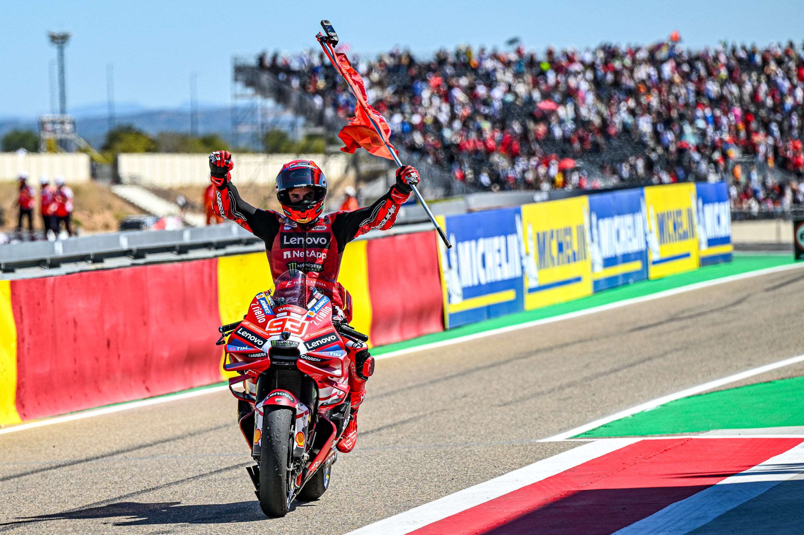Marc Marquez Winner of MotoGP Grand Prix of Aragon