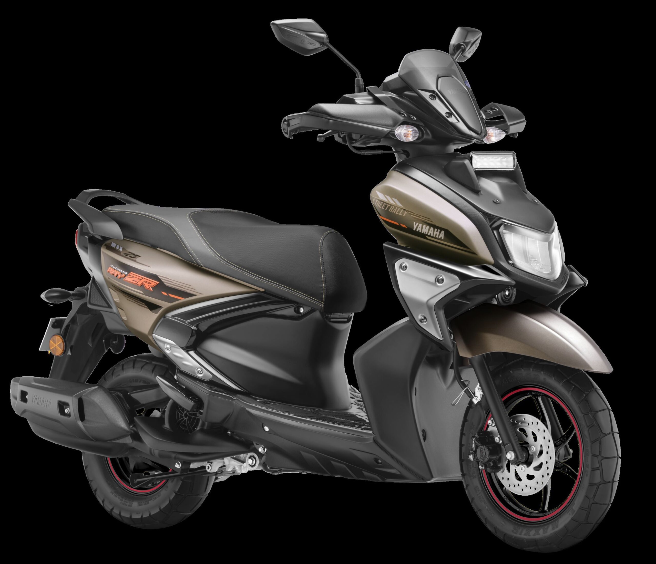 Yamaha RayZR Street Rally TFT Matte Titan