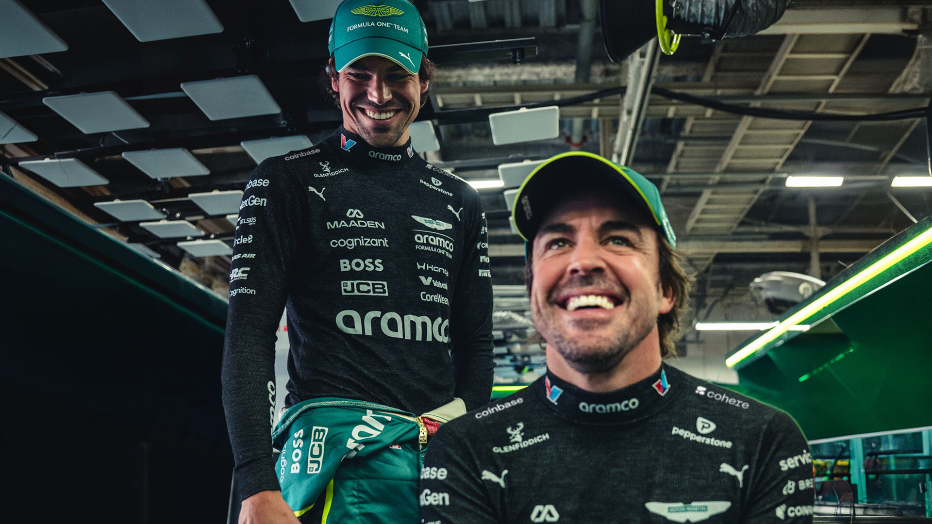 Aramco Aston Martin Formula 1 Team Fernando Alonso Lance Stroll