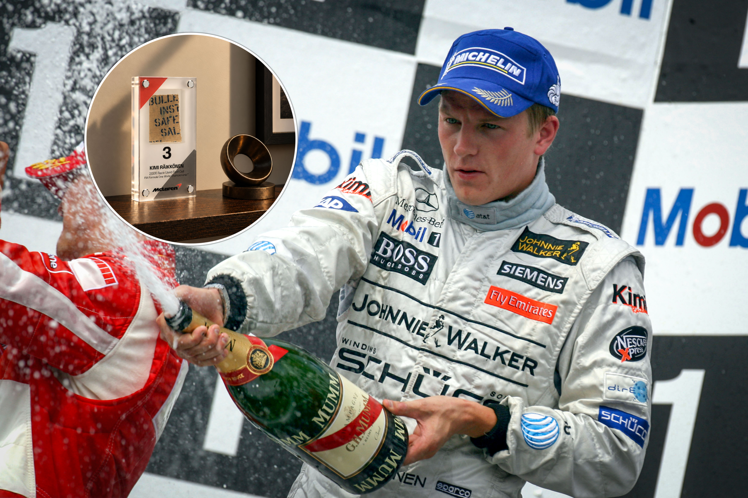 F1 Authentics McLaren fuel cell