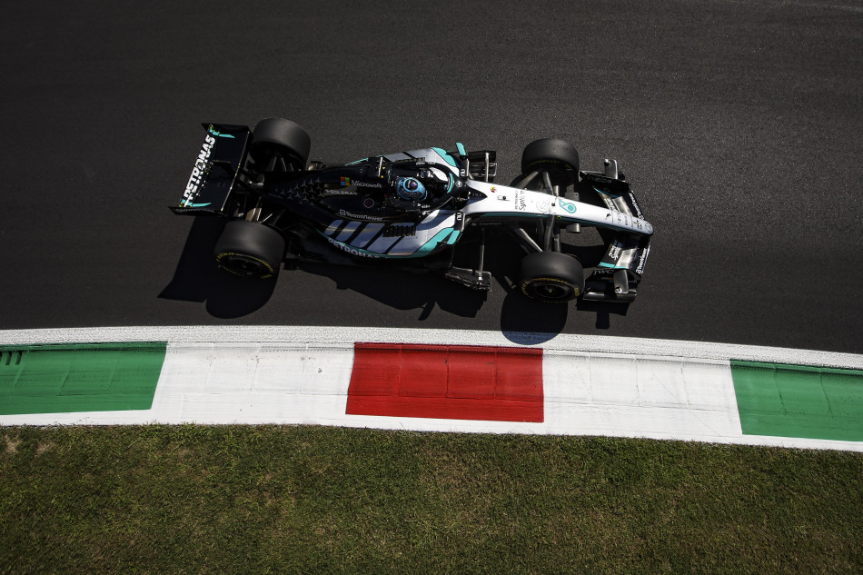 George Russell Mercedes AMG-Petronas Formula 1 Italian Grand Prix
