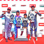 Hridaan Sanadhya, Arshi Gupta, Zidaan Arshaan Anees and Akshat Misra National Karting Championship