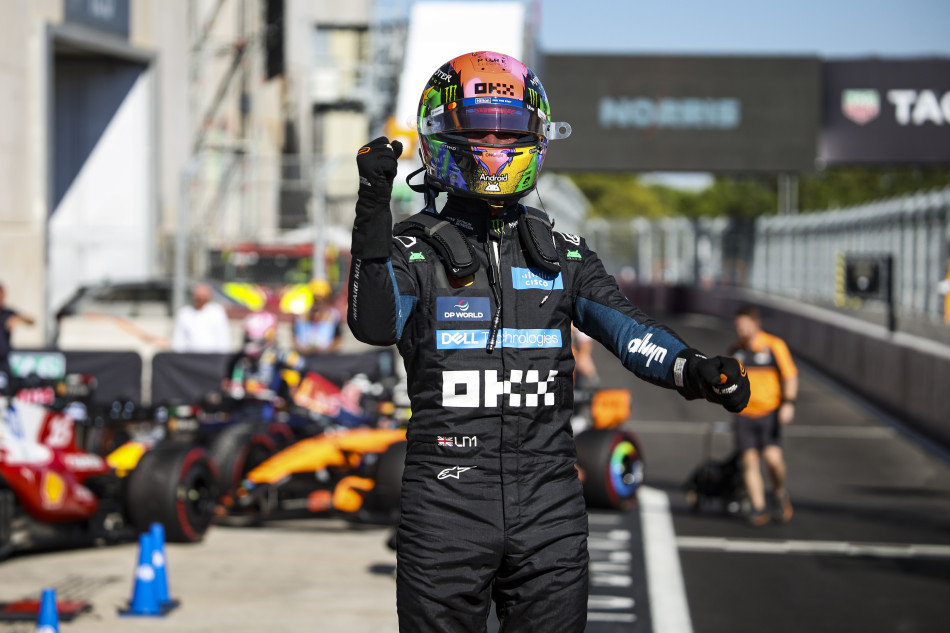 Lando Norris McLaren Formula 1 Madrid Grand Prix