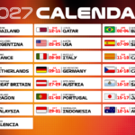 MotoGP 2027 Calendar