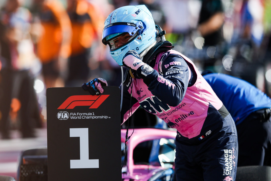 Pierre Gasly Pole Position Formula 1 Italian Grand Prix