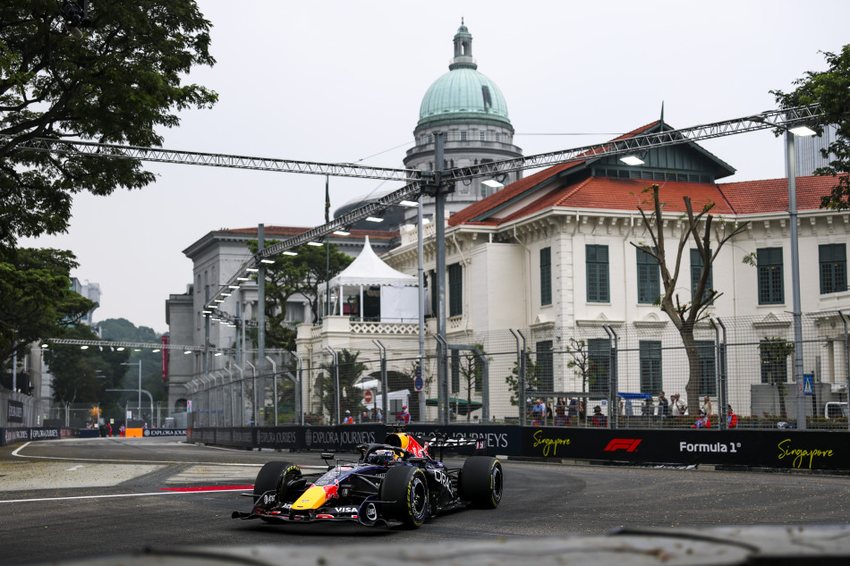Max Verstappen Red Bull Racing Singapore Grand Prix Sprint